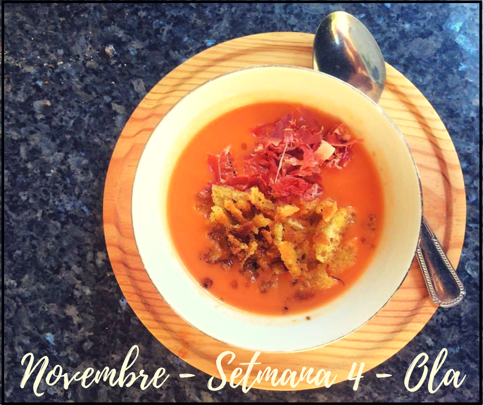 Novembre – Setmana 4 – Ola